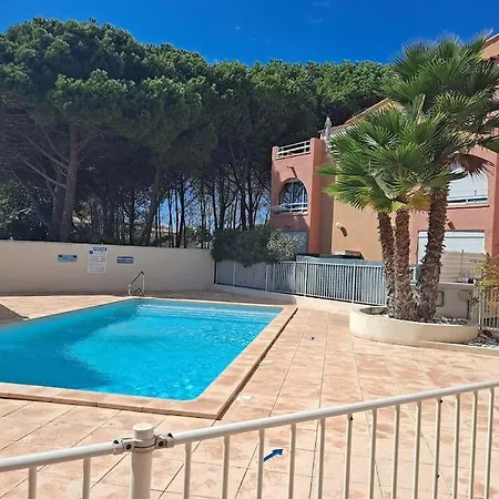 Le Florid Cap D'agde, T2 , 4 Pers, 200m Plage, Terrasse Appartement Agde