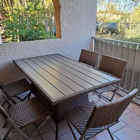 Appartement Le Florid Cap D'agde, T2 , 4 Pers, 200m Plage, Terrasse *