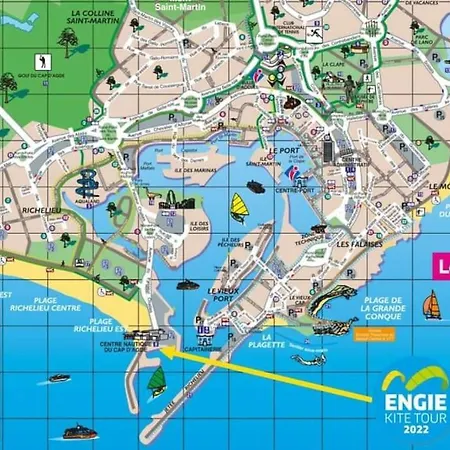 Le Florid Cap D'agde, T2 , 4 Pers, 200m Plage, Terrasse Appartement Agde